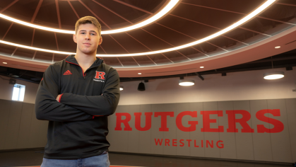 Rutgers University wrestler Anthony White