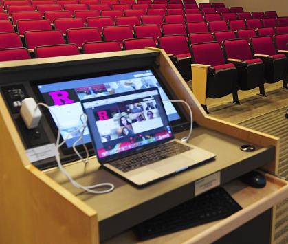 The Office of Information Technology provided remote learning tools for faculty and students