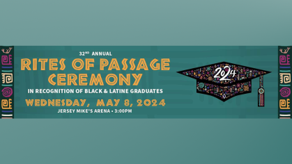 rites of passage event banner