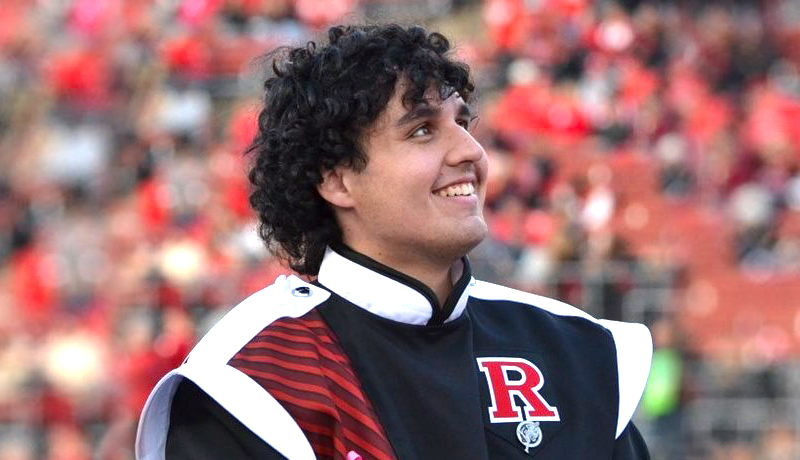 Harrison Raffert Music Defined Senior's Time at Rutgers as Marching Band Drum Major ...