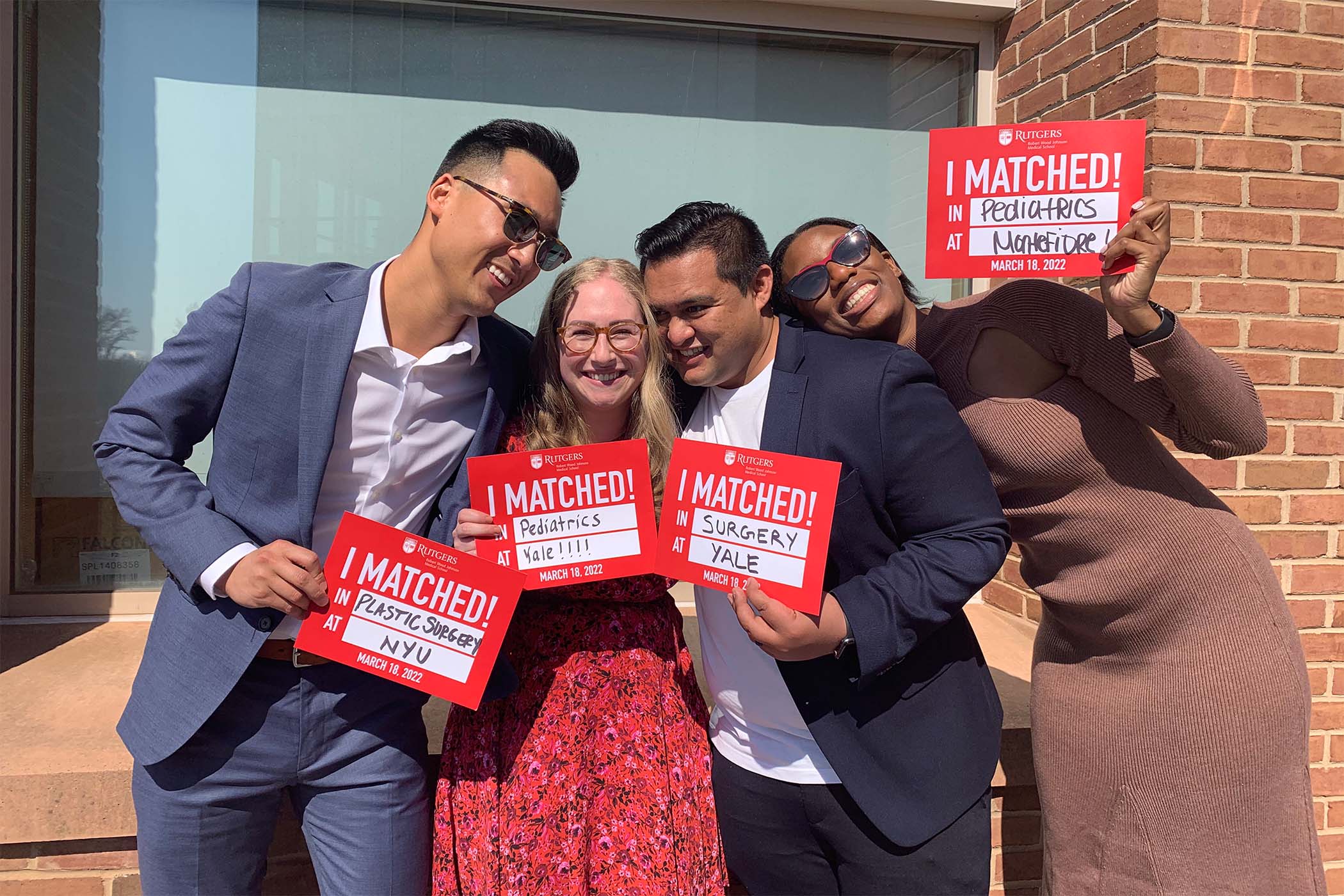 Rutgers Medical Students Learn Where Their Dreams Will Lead on Match ...