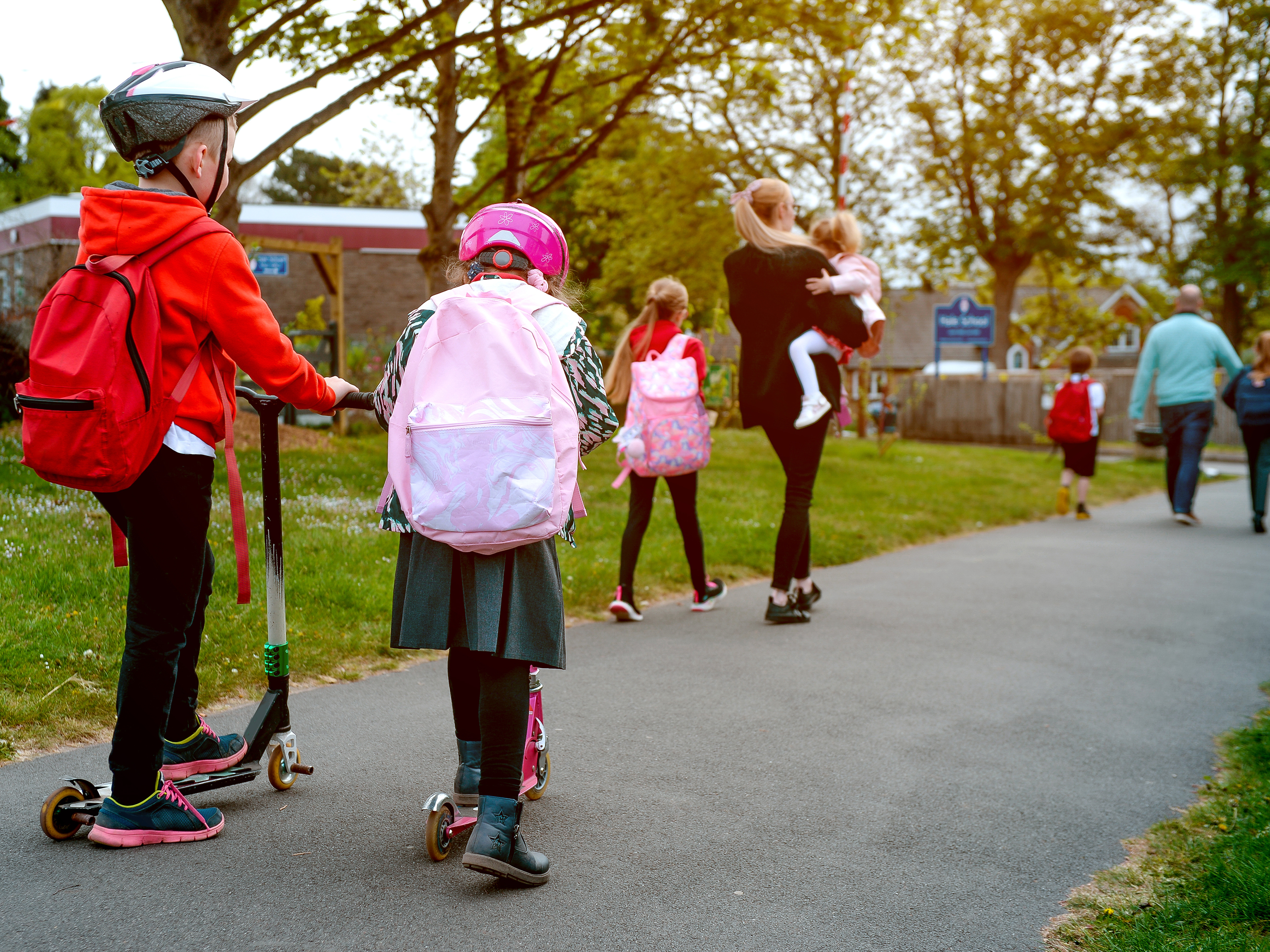 Young Children Who Walk or Bike to School Are More Likely to Continue the  Habit as They Age | Rutgers University