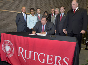 Gov. Christie Signing