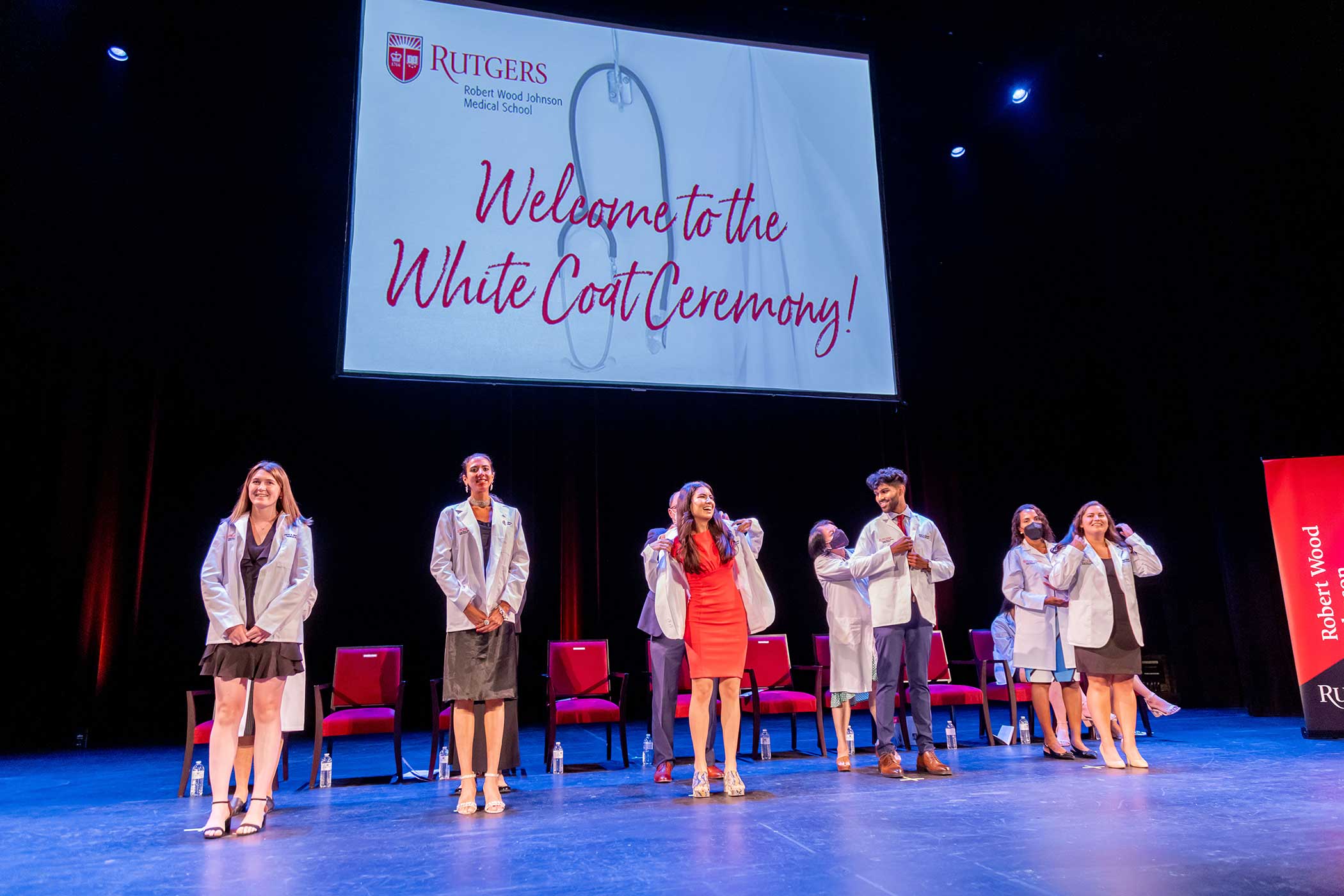 White Coat Ceremony Marks the Beginning of Rutgers Medical Students