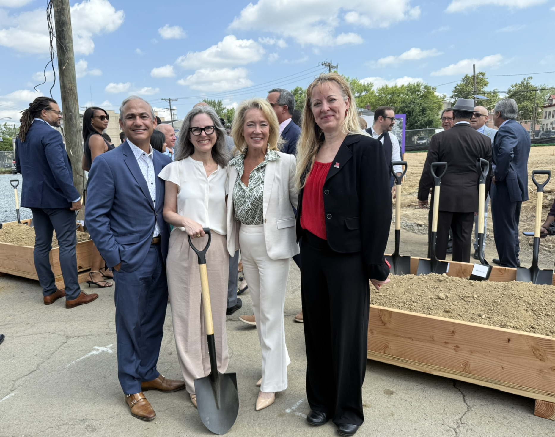 Rutgers Leaders Join Groundbreaking for Maternal and Infant Health Center in Trenton