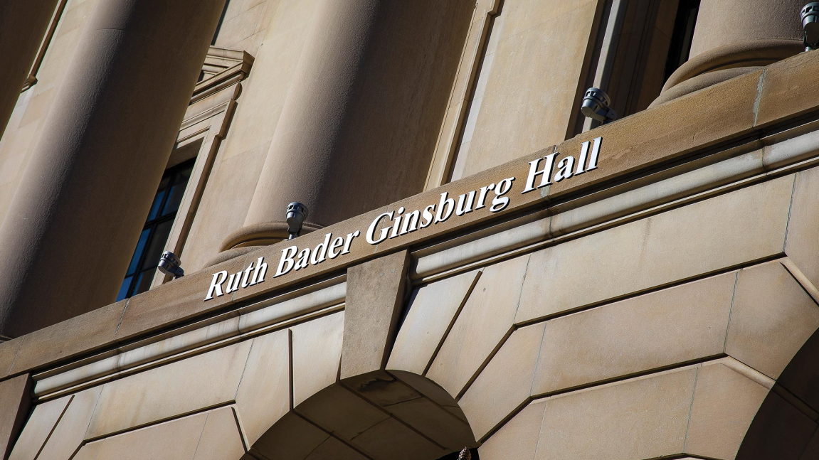 Rutgers Dedicates Iconic Building to Ruth Bader Ginsburg Rutgers