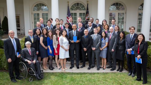 Doug Kruse with the President's Council of Economic Advisers 