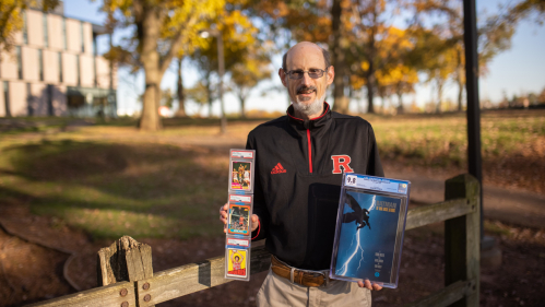 George Tsacnaris turned a collector's item he bought as a Rutgers student into a generous donation to help students decades later.