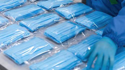 Face mask production line