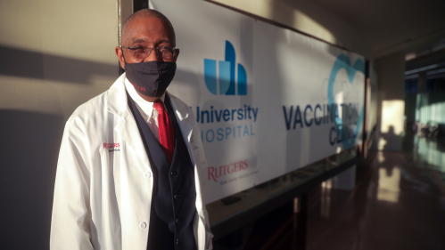 Robert Johnson, dean of Rutgers New Jersey Medical School and interim dean of Rutgers Robert Wood Johnson Medical School