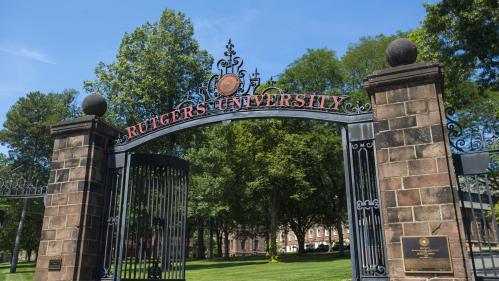 Rutgers University Gate Somerset