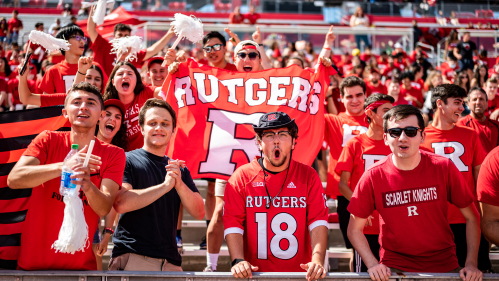 Rutgers fan on sale