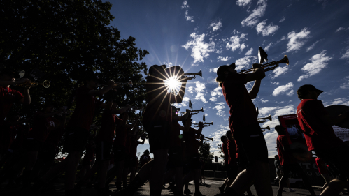 Band Pre Game Scarlet Walk Temple 9.4.21