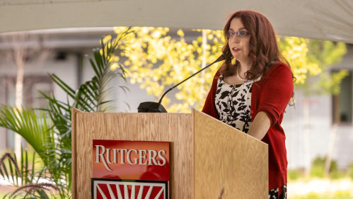 Amy Gravina RCAAS Dedication Ceremony