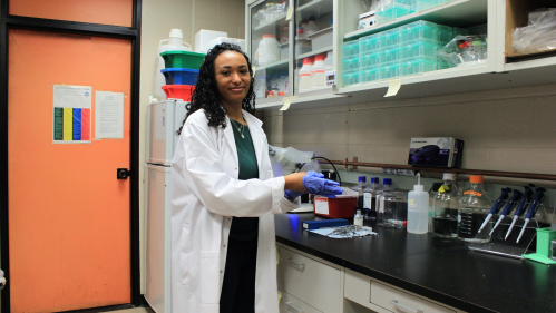 McNair Scholar alumna Ashley Crawley