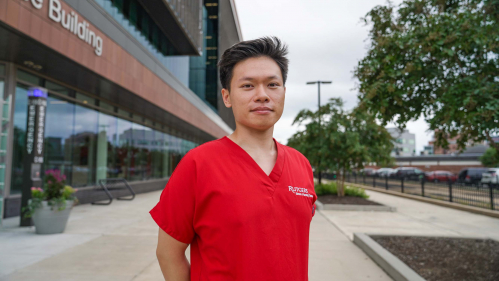 Rutgers School of Nursing–Camden student Wai Kin Chan