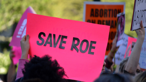 Roe V. Wade sign