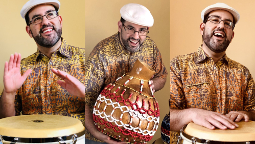 Mason Gross percussion instructor Javier Diaz