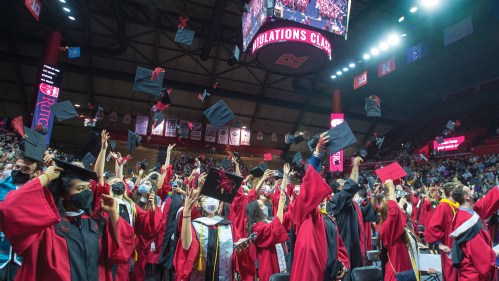 The Classes of 2020 and 2021 celebrate their graduation