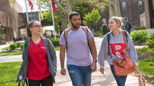 Students at Rutgers-Camden
