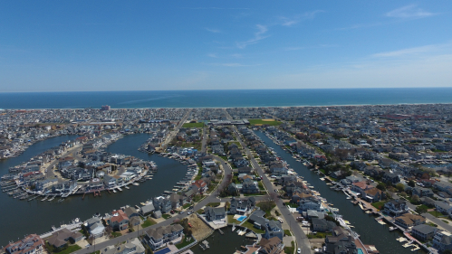 A shot of New Jersey coast