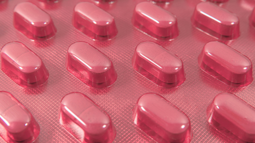 pills in plastic