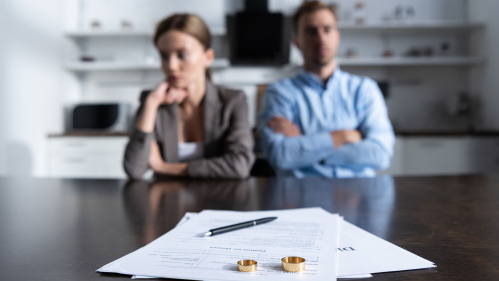 divorcing couple