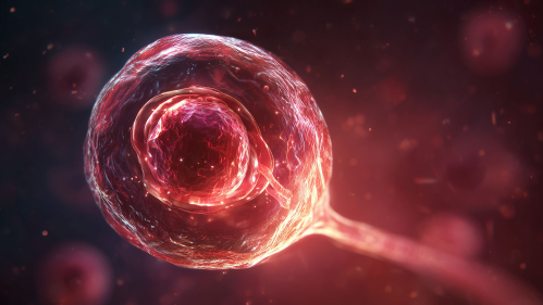 illustration of embryo in womb