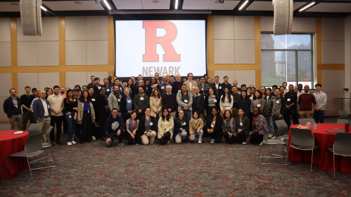 Group shot of i3d conference attendees