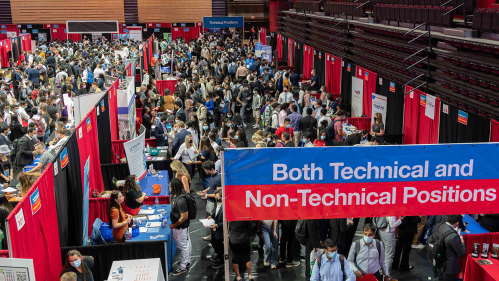 More than 400 employers are slated to meet with candidates and discuss full-time, part-time and internship opportunities.