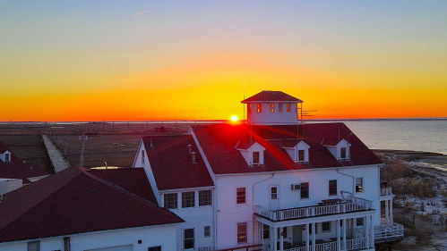 Rutgers Marine Field Station at Sunrise