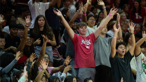 Students at Convocation