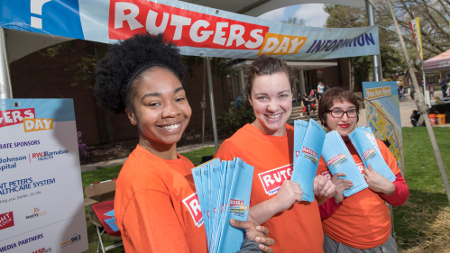 Rutgers Day staff