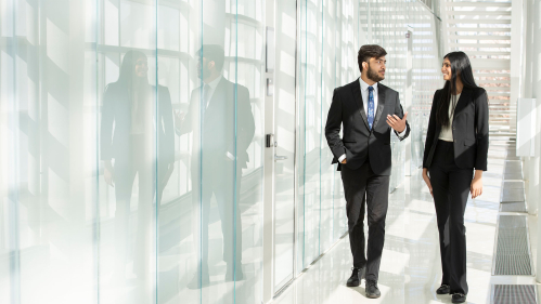 Rutgers Business School students