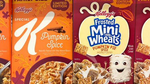 Pumpkin spice cereals 