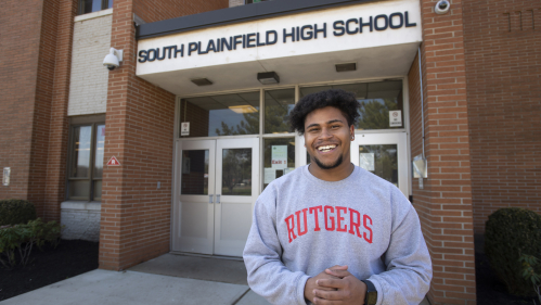 Senior Divon Pender is the youngest BOE member in his hometown of South Plainfield.