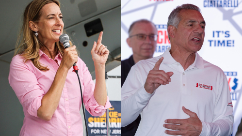 Democrat Mikie Sherrill and Republican Jack Ciattarelli are running to be New Jersey's next governor.