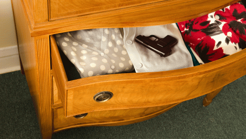 unsafe gun storage
