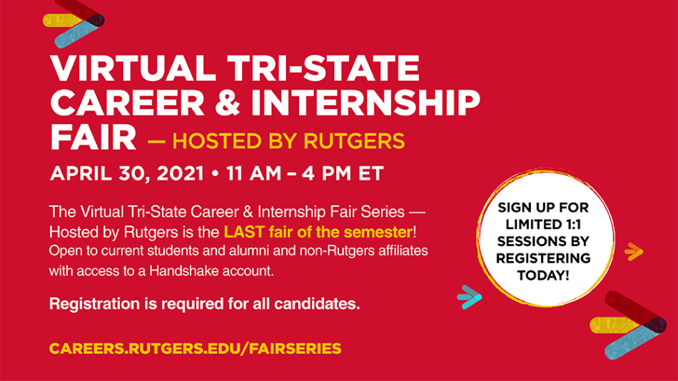 Virtual TriState Career & Internship Fair Series