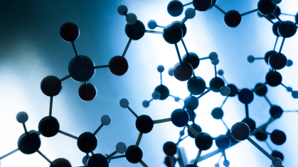 Molecule DNA Model Structure