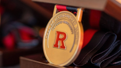 Rutgers distinguished alumni badge