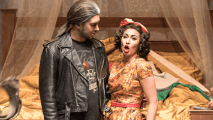 Rutgers Opera performers on stage