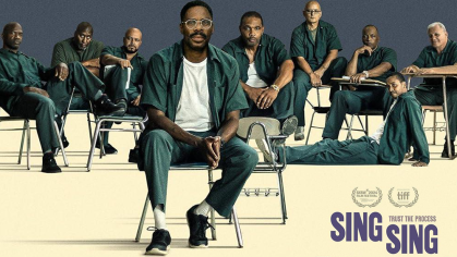 Event poster for "Sing Sing," the award-winning film by Coleman Domingo