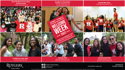 Rutgers Welcome Week 2022