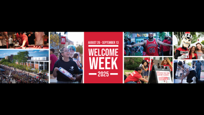 Rutgers welcome week 2025 collage