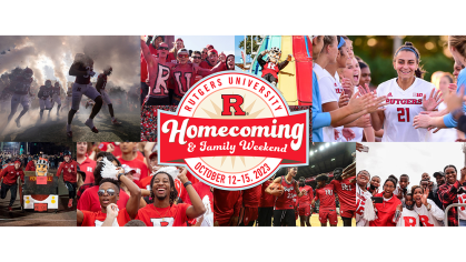 rutgers homecoming 2023 graphic
