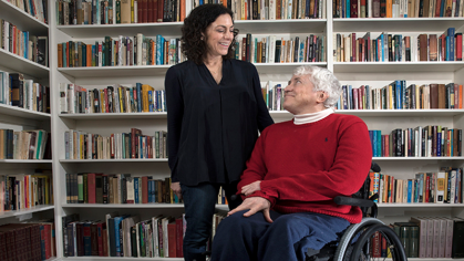 SMLR professors Lisa Schur and Doug Kruse 