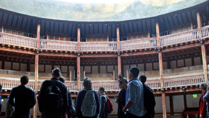 Rutgers Conservatory at Shakespeare’s Globe in London