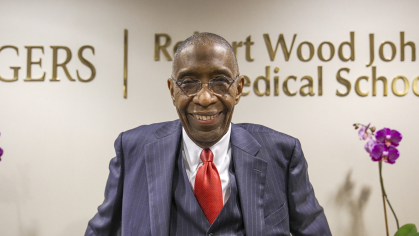 Robert L. Johnson, dean of Rutgers New Jersey Medical School and interim dean of Rutgers Robert Wood Johnson Medical School.