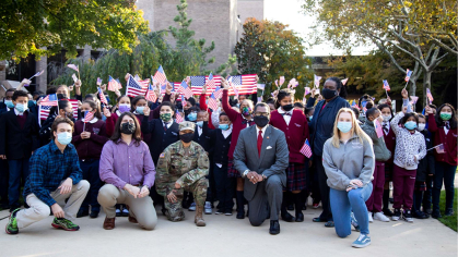 Service members and vets at Rutgers-Camden